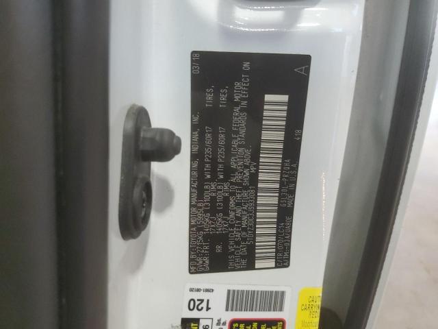 2018 TOYOTA SIENNA XLE - 5TDYZ3DC3JS933081