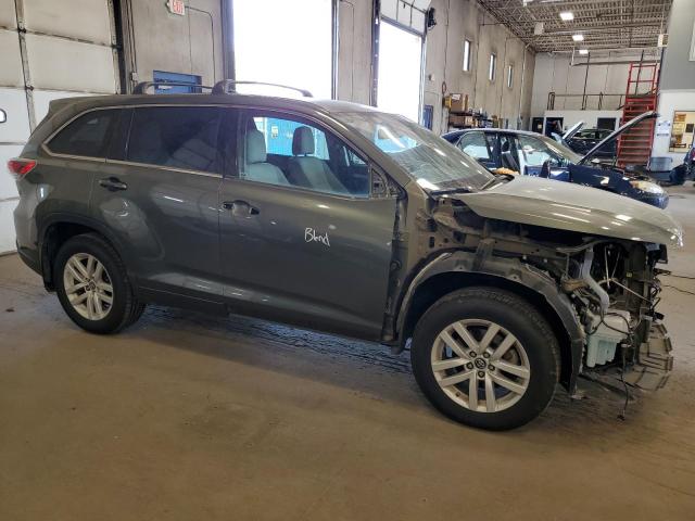 Vin: 5tdbkrfh6gs306485, lot: 56732295, toyota highlander le 20164