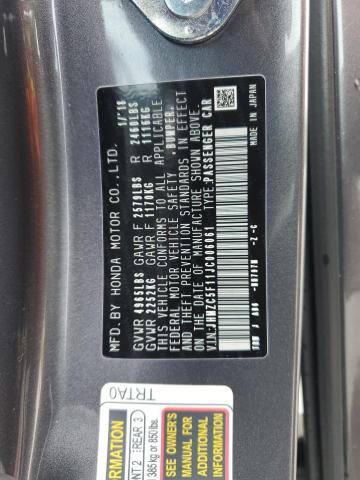 2018 HONDA CLARITY - JHMZC5F11JC006061