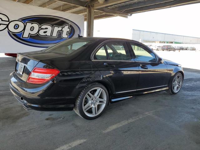 MERCEDES-BENZ C 300 2011 black sedan 4d gas WDDGF5EB5BR147472 photo #4