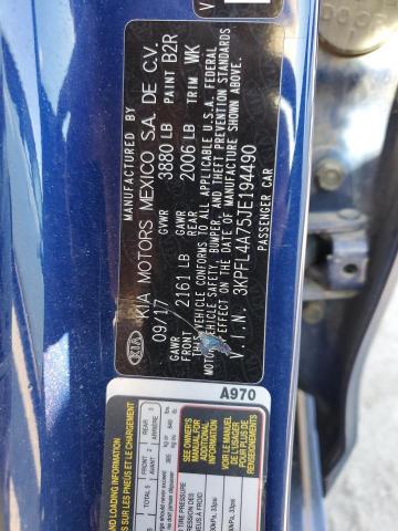 2018 KIA FORTE LX 3KPFL4A75JE194490