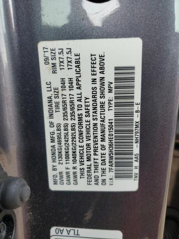 2017 HONDA CR-V LX - 7FARW5H36HE015041