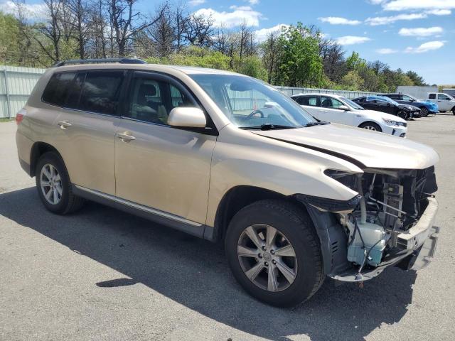 Vin: 5tdbk3eh0ds185690, lot: 57297805, toyota highlander base 20134