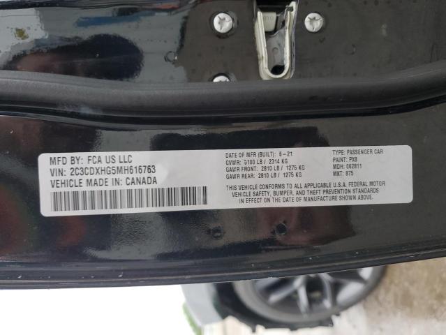 2021 DODGE CHARGER GT - 2C3CDXHG5MH616763