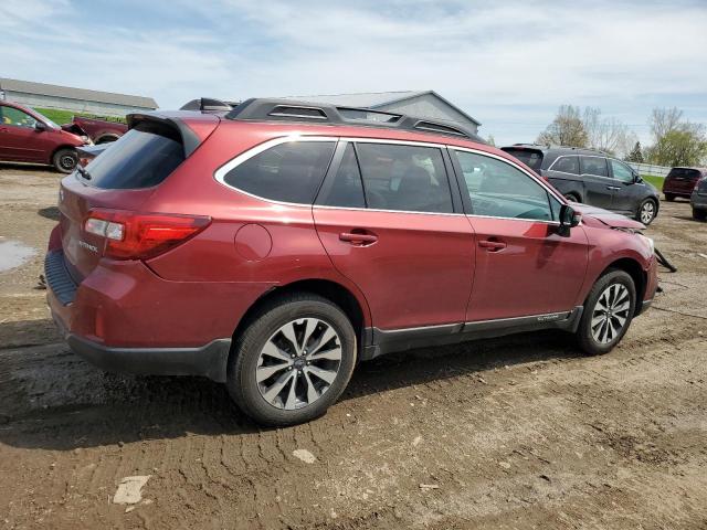 Vin: 4s4bsbnc8g3289179, lot: 55382405, subaru outback 2.5i limited 20163