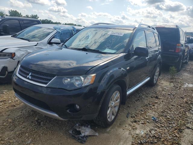 MITSUBISHI OUTLANDER 2009 black 4dr spor gas JA4MT31W89Z001333 photo #1