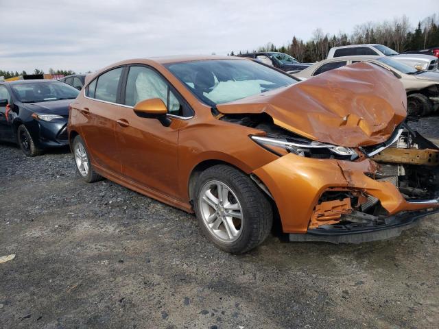 Vin: 3g1be6smxhs536254, lot: 55557425, chevrolet cruze lt 20174