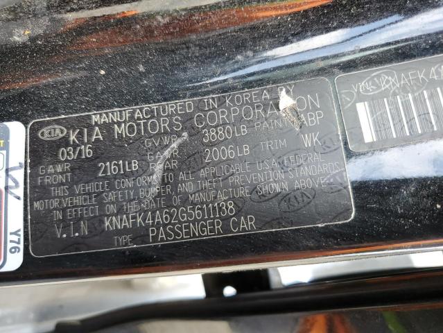 2016 KIA FORTE LX - KNAFK4A62G5611138