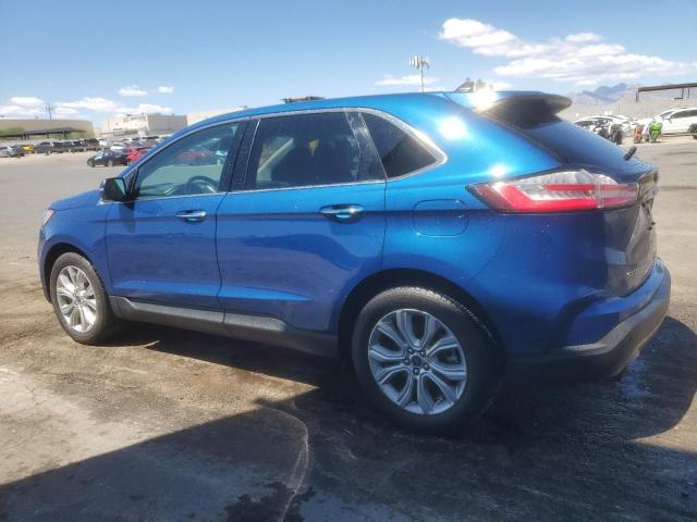 FORD EDGE TITAN 2022 blue  gas 2FMPK4K90NBB04419 photo #3