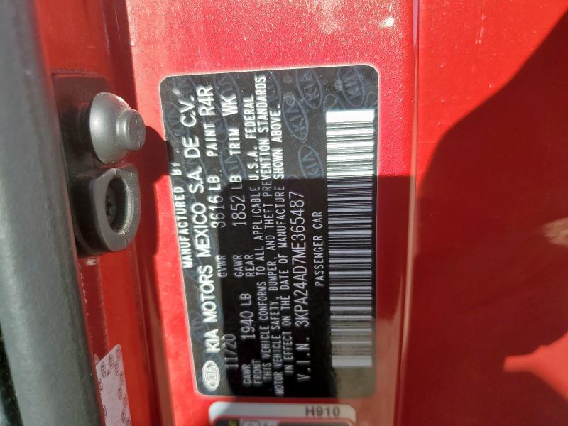2021 KIA RIO LX - 3KPA24AD7ME365487