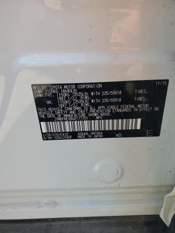 2016 TOYOTA RAV4 LIMIT - JTMDFREV8GD177701