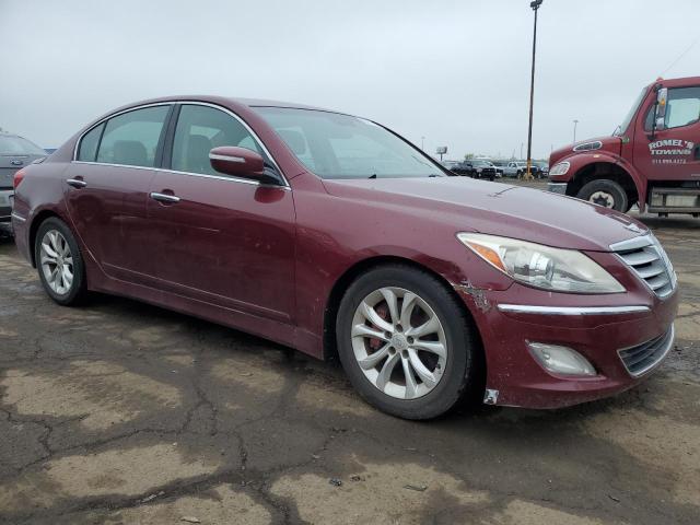 Vin: kmhgc4dd9du209712, lot: 58154915, hyundai genesis 3.8l 20134