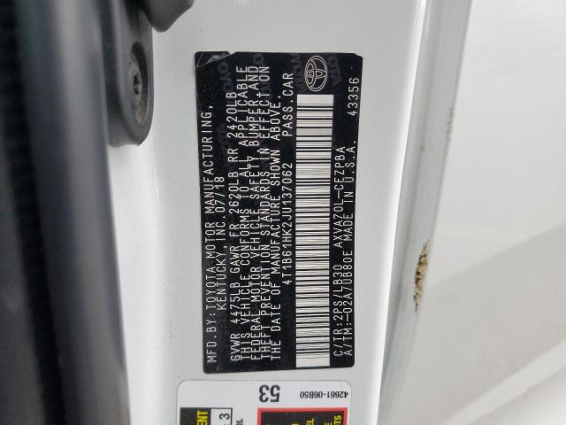 2018 TOYOTA CAMRY XSE - 4T1B61HK2JU137062