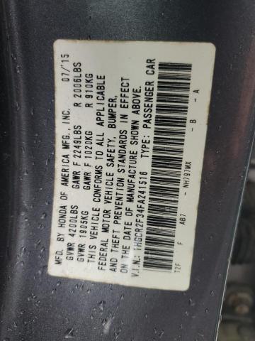 2015 HONDA ACCORD LX - 1HGCR2F34FA241516