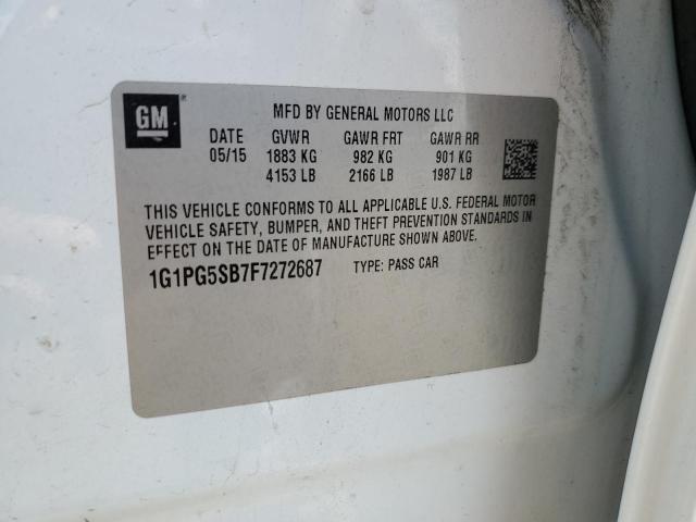 2015 CHEVROLET CRUZE LTZ - 1G1PG5SB7F7272687