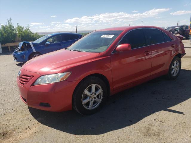 TOYOTA CAMRY CE 2007 red  gas 4T1BE46KX7U018742 photo #1
