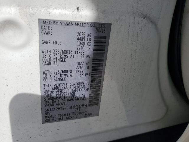 2015 NISSAN ROGUE S - 5N1AT2MT8FC861084