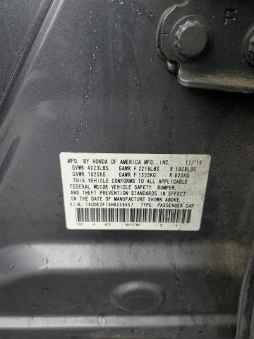 2017 ACURA ILX PREMIU 19UDE2F75HA009657
