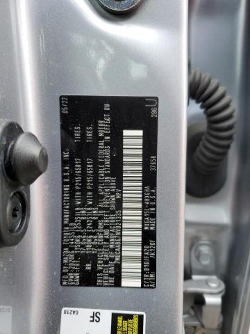 2022 TOYOTA COROLLA CR - 7MUCAABG7NV021335