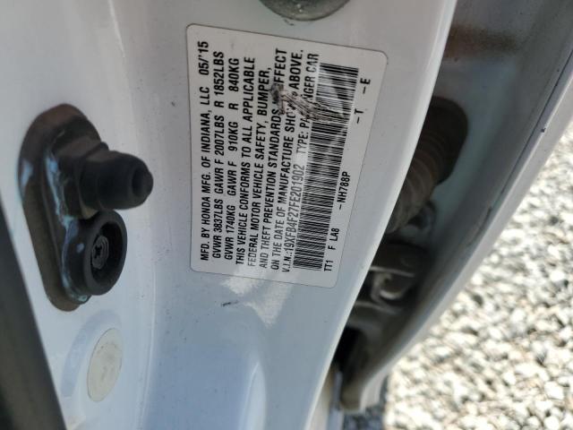 2015 HONDA CIVIC HYBR 19XFB4F27FE201902