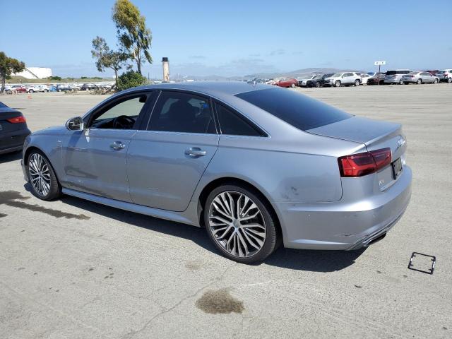 AUDI A6 PREMIUM 2016 silver  gas WAUGFAFC9GN115615 photo #3