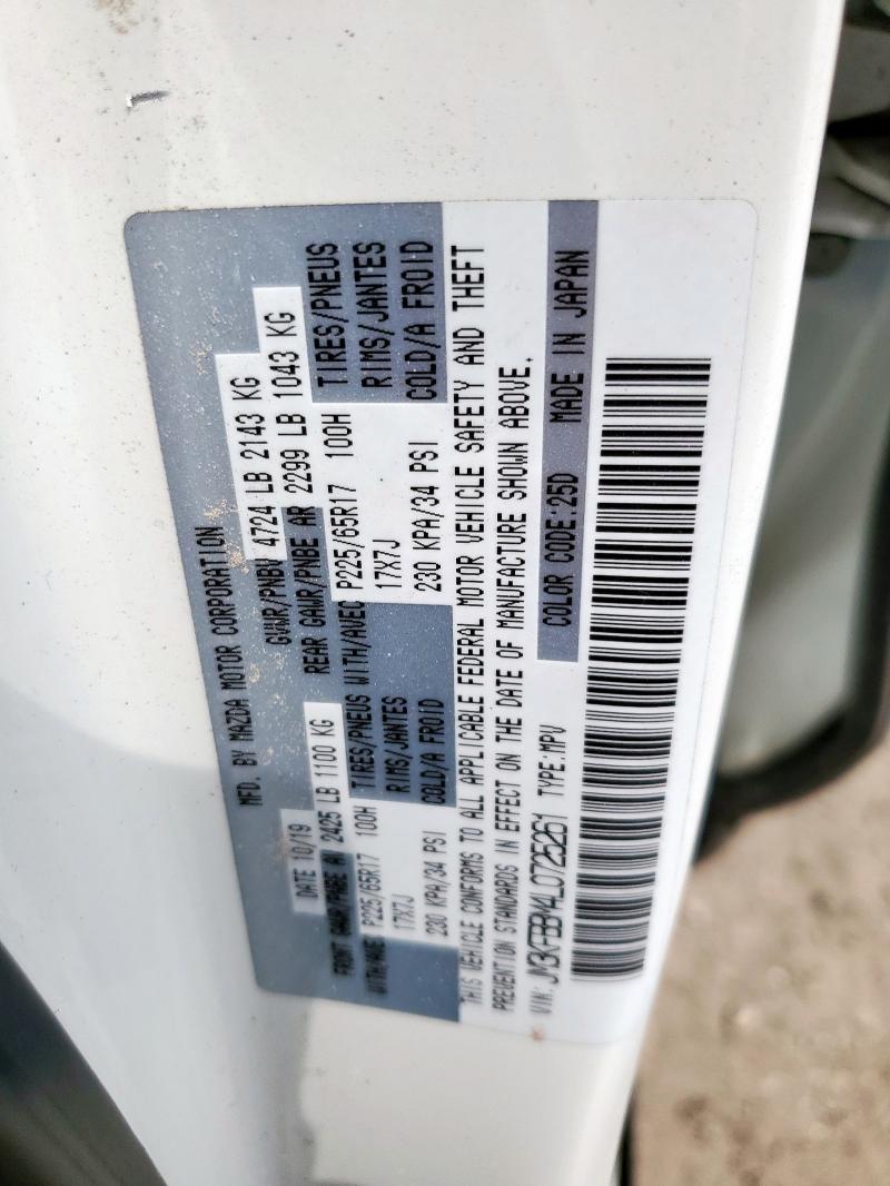 2020 MAZDA CX-5 SPORT - JM3KFBBM4L0725261