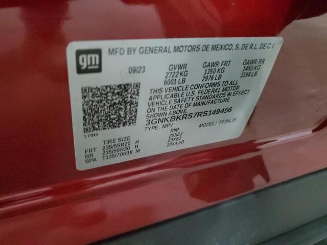 2024 CHEVROLET BLAZER RS - 3GNKBKRS7RS149456