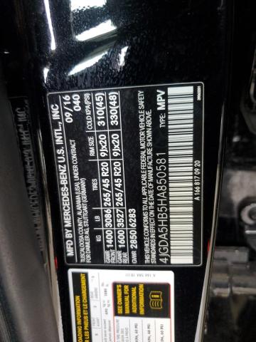 2017 MERCEDES-BENZ GLE 350 4M - 4JGDA5HB5HA850581