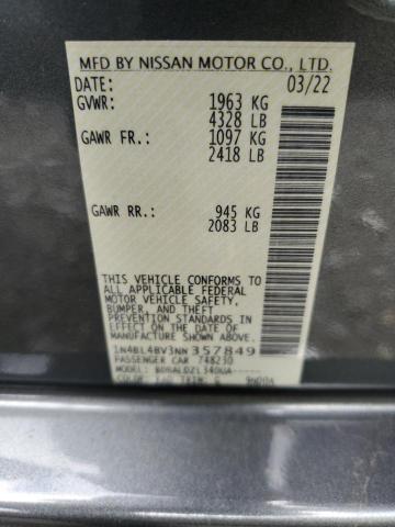 2022 NISSAN ALTIMA S - 1N4BL4BV3NN357849