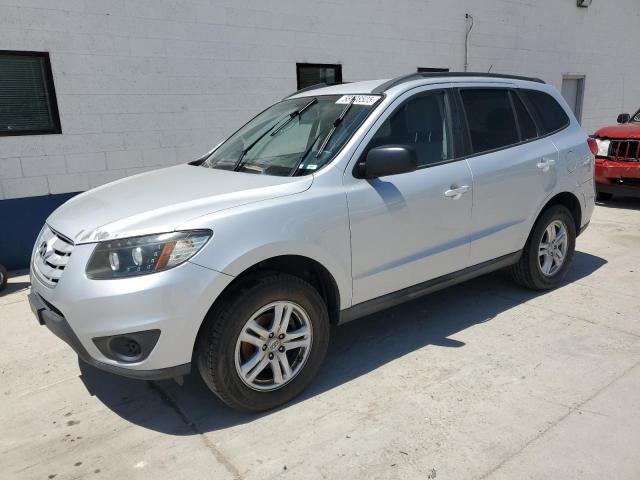 HYUNDAI SANTA FE G 2010 silver  gas 5NMSGDAB2AH339078 photo #1