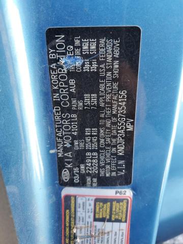 2016 KIA SOUL + - KNDJP3A55G7354156