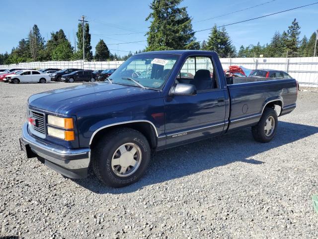 GMC SIERRA C15 1998 blue  gas 1GTEC14W8WZ551170 photo #1