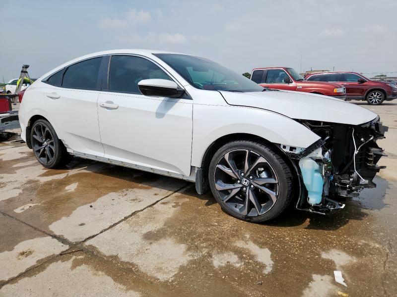 Vin: 19xfc2f82le004122, lot: 56973945, honda civic sport 20204