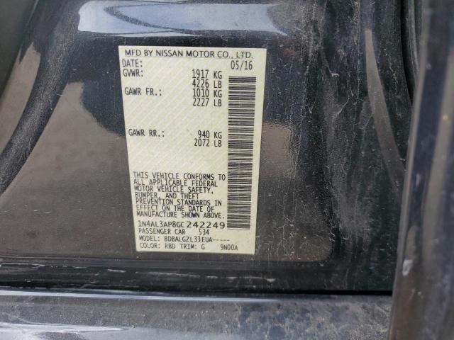 2016 NISSAN ALTIMA 2.5 - 1N4AL3AP8GC242249