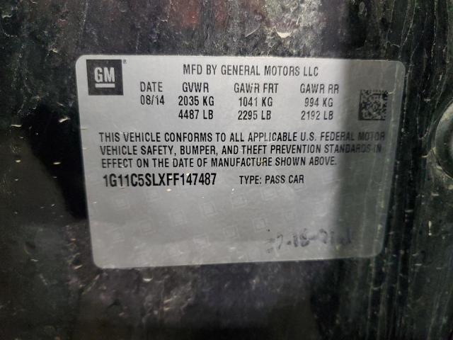2015 CHEVROLET MALIBU 1LT - 1G11C5SLXFF147487