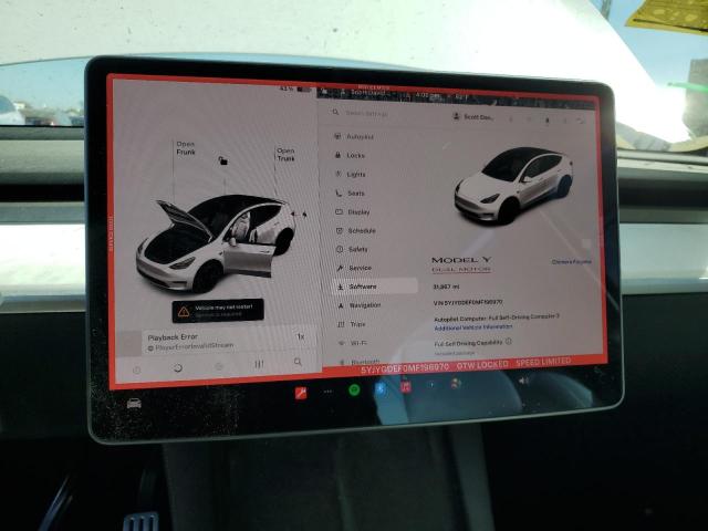 2021 TESLA MODEL Y - 5YJYGDEF0MF196970