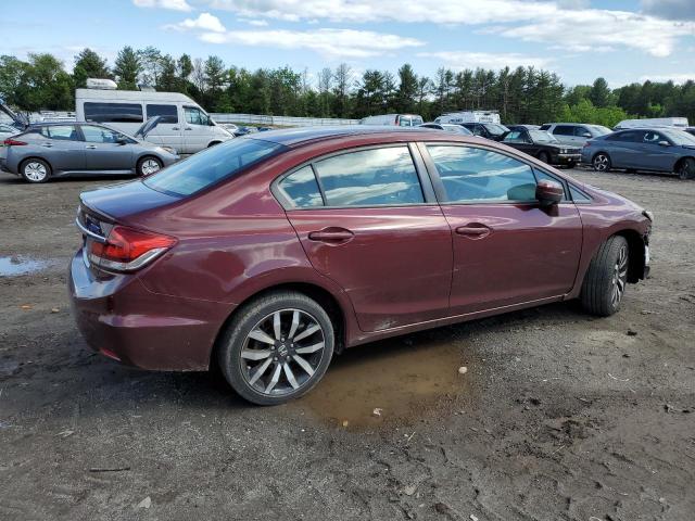 2015 HONDA CIVIC EXL 19XFB2F90FE097061
