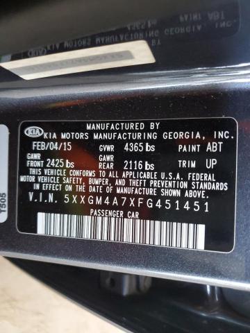 2015 KIA OPTIMA LX - 5XXGM4A7XFG451451