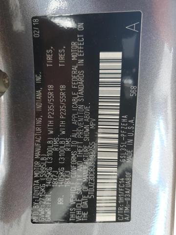 2018 TOYOTA SIENNA LE 5TDJZ3DC8JS193755