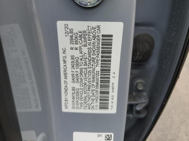 2021 HONDA ACCORD SPO 1HGCV2F35MA007202