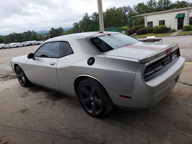 DODGE CHALLENGER 2012 silver coupe flexible fuel 2C3CDYAG0CH291020 photo #3