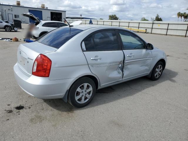 HYUNDAI ACCENT GLS 2008 silver  gas KMHCN46C38U232602 photo #4
