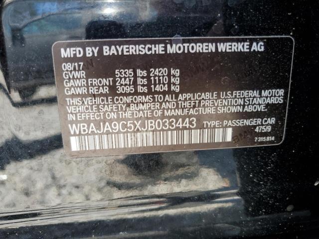 2018 BMW 530E - WBAJA9C5XJB033443