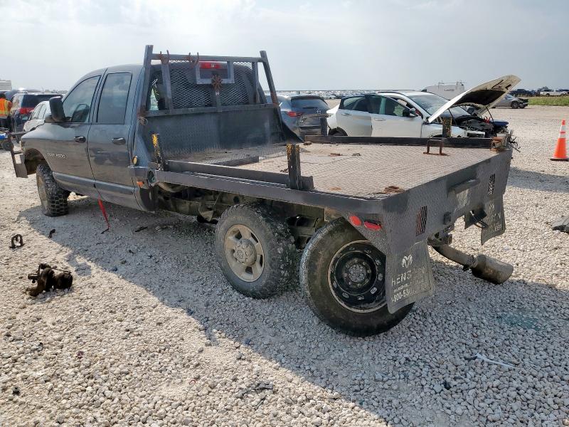 DODGE RAM 2500 S 2004 gray crew pic diesel 3D7KU28C04G268139 photo #3