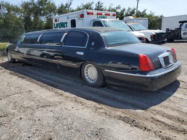 LINCOLN TOWN CAR E 2000 black limousin gas 1L1FM81W0YY844744 photo #3