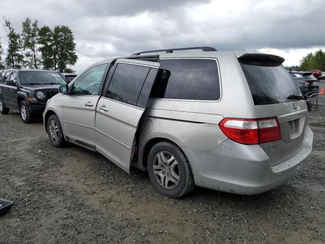 HONDA ODYSSEY EX 2007 silver  gas 5FNRL38797B446709 photo #3