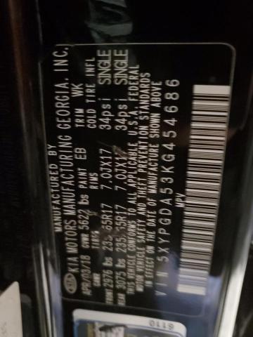 2019 KIA SORENTO LX 5XYPGDA53KG454686