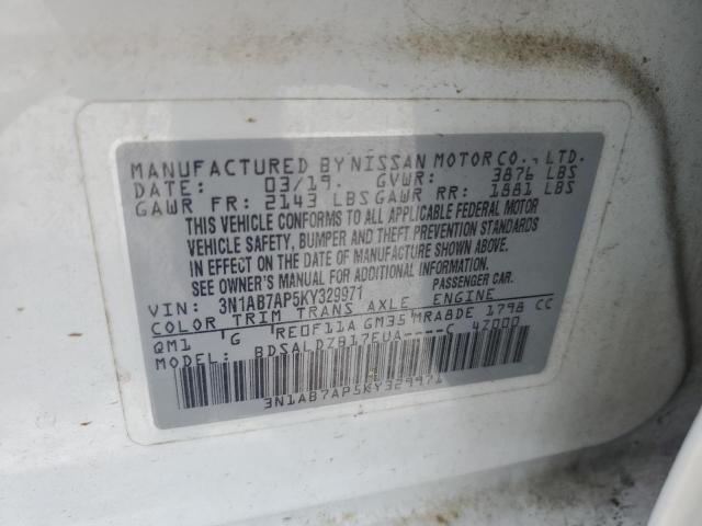 2019 NISSAN SENTRA S - 3N1AB7AP5KY329971