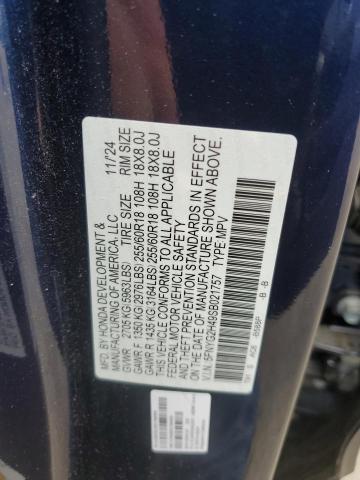 2025 HONDA PILOT EXL 5FNYG2H49SB021757
