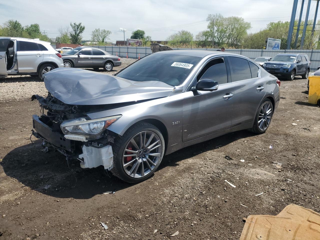 INFINITI Q50 RED SPORT 400